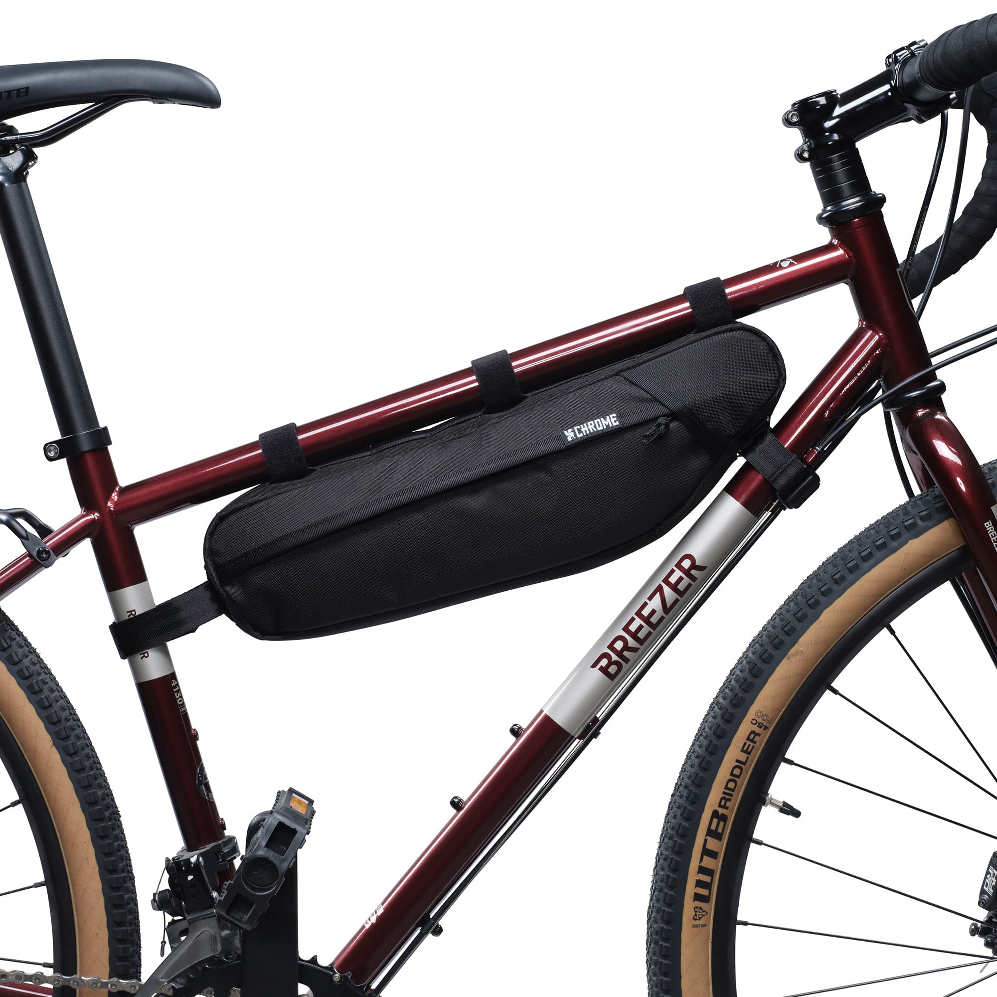 chrome-industries-holman-frame-bag-s-m-bike-frame-storage-with-reflective-front- image 4