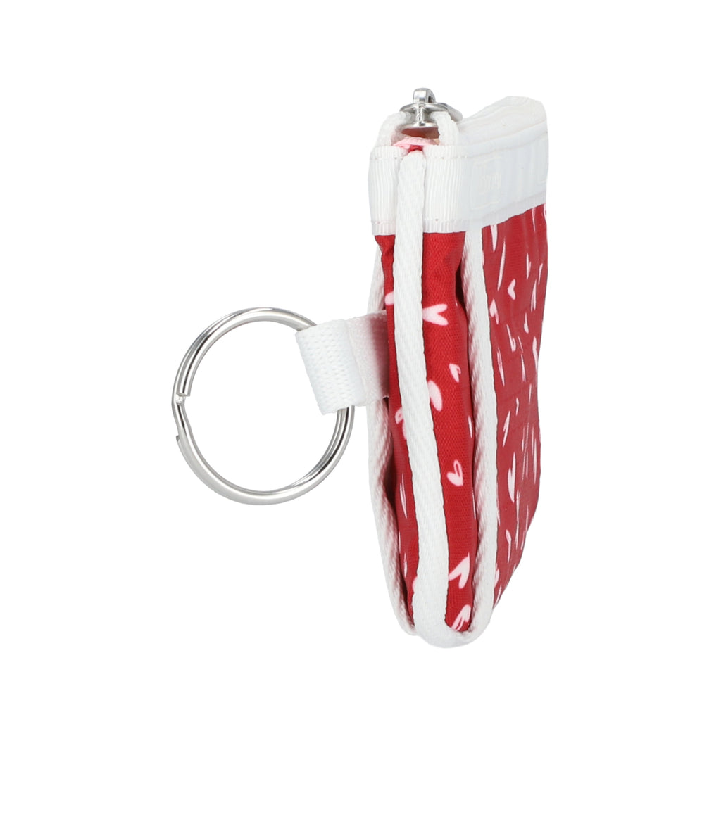 lesportsac-key-card-holder-recycled-ripstop-nylon-key-ring-card-holder image 3