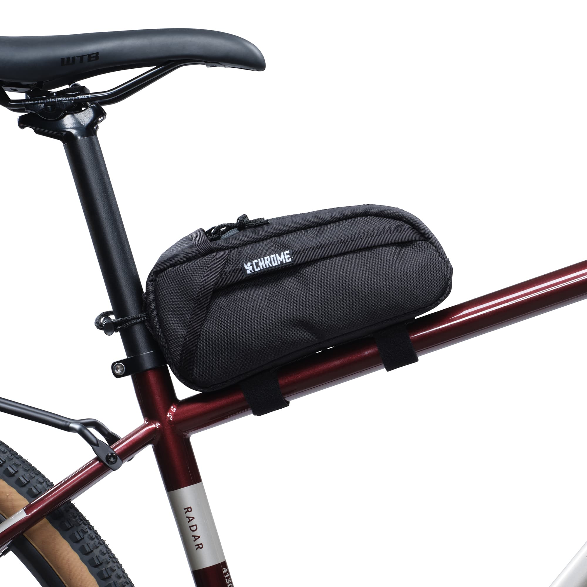 chrome-industries-holman-top-tube-bag-recycled-x-fabric-bike-bag image 6