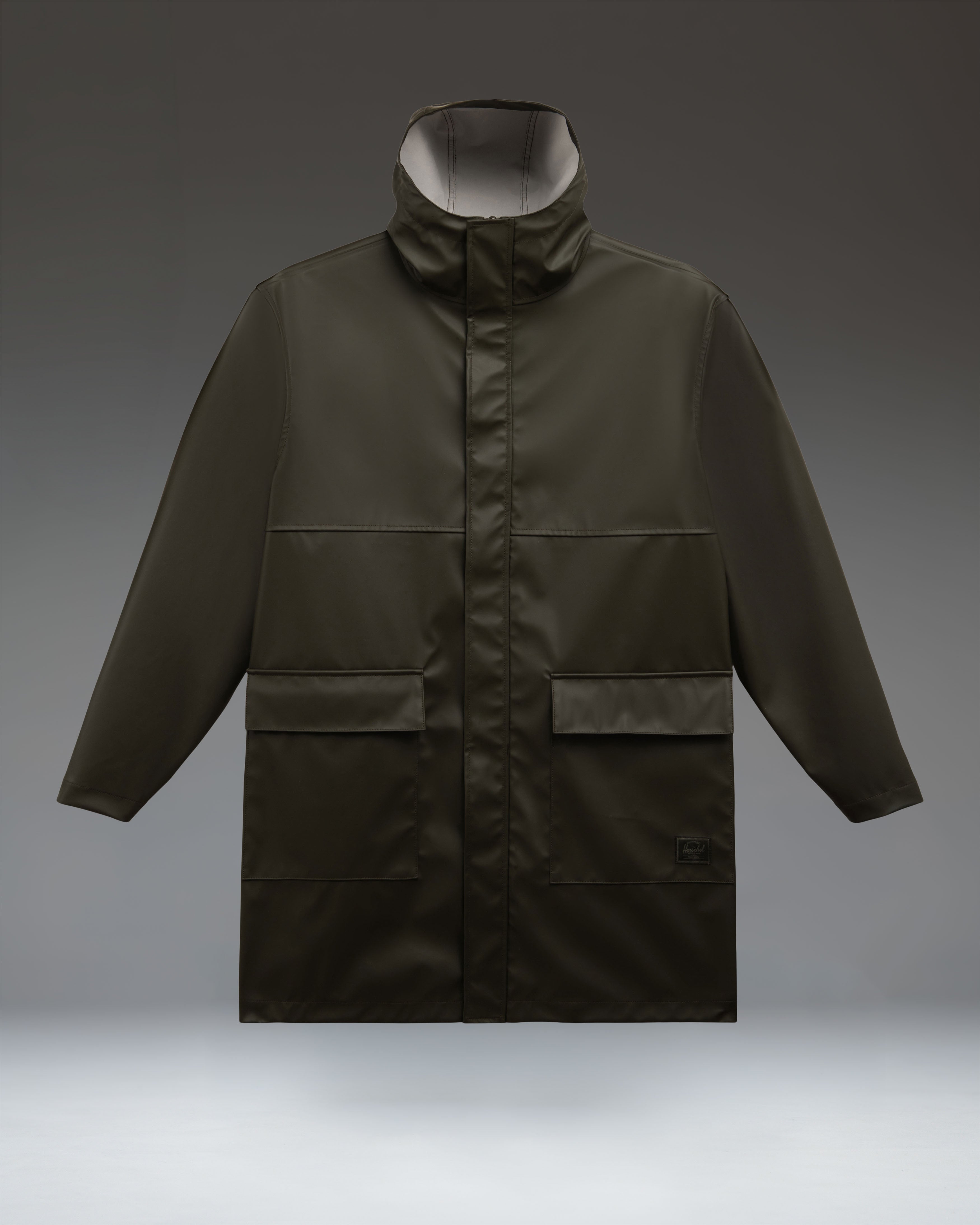 herschel-supply-long-classic-rain-jacket-men-s-water-resistant-windproof-stretch image 4