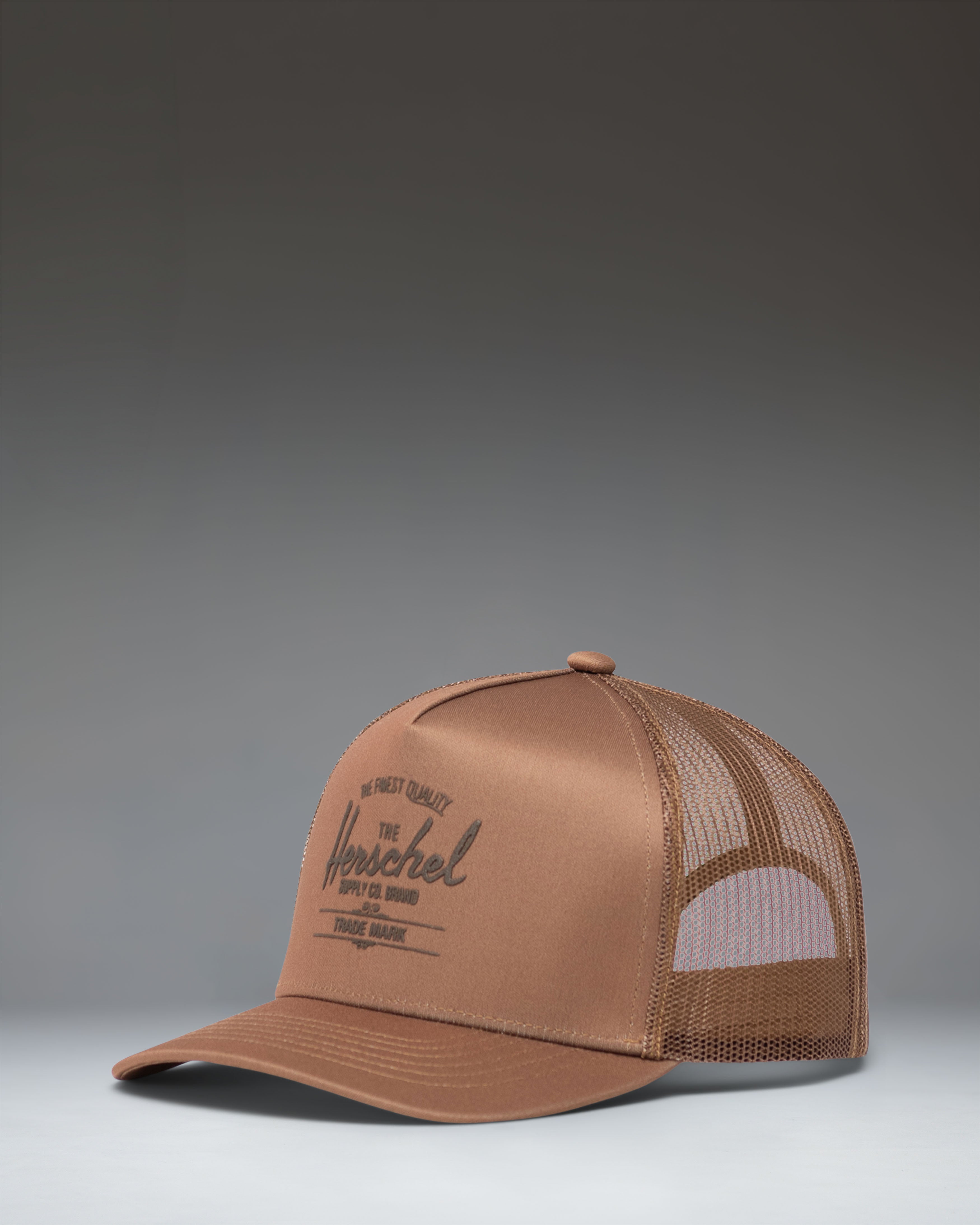 herschel-supply-whaler-tall-mesh-cap-classic-trucker-hat-with-puff-print-logo image 3