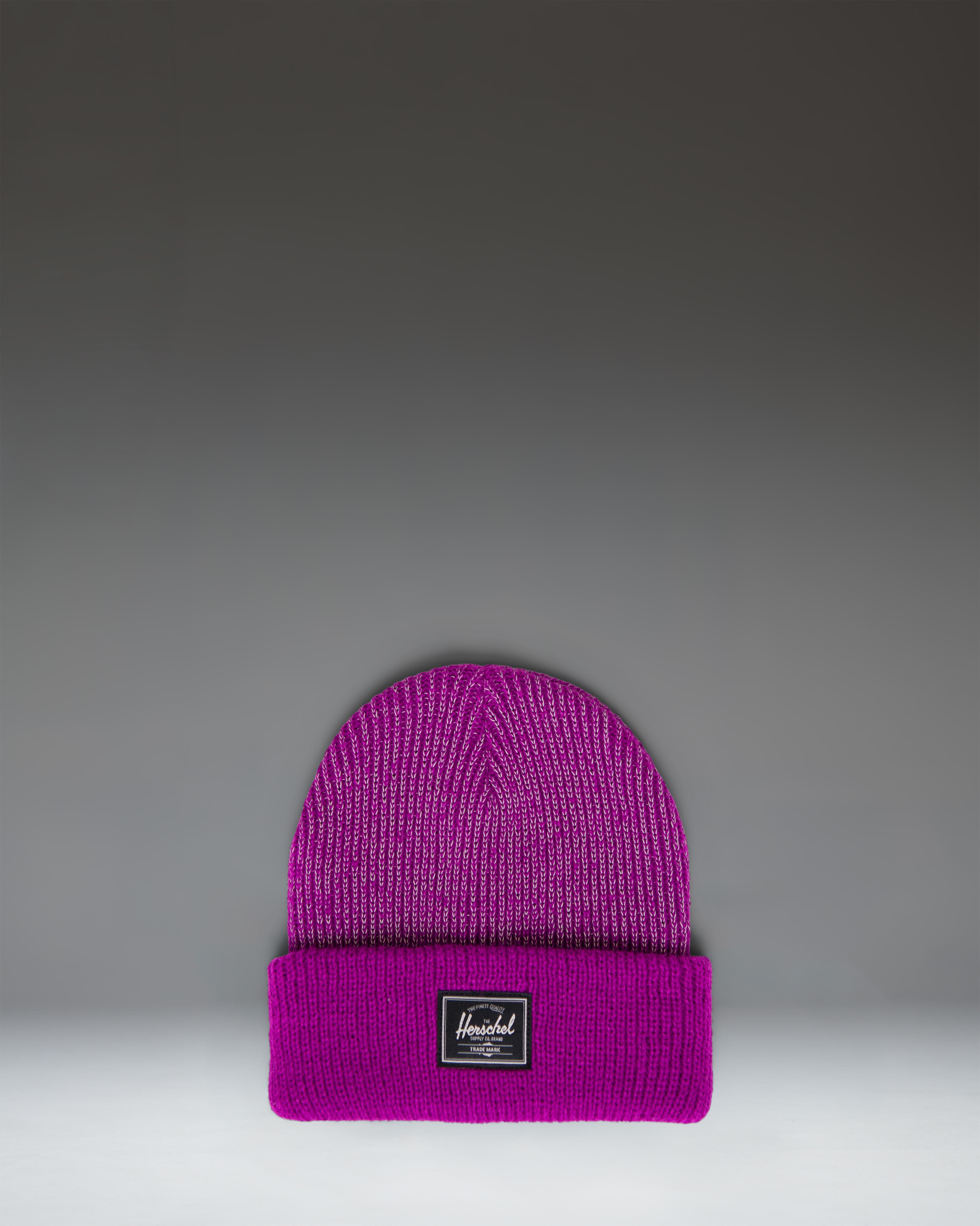 herschel-supply-elmer-reflective-ribbed-kids-beanie image 3