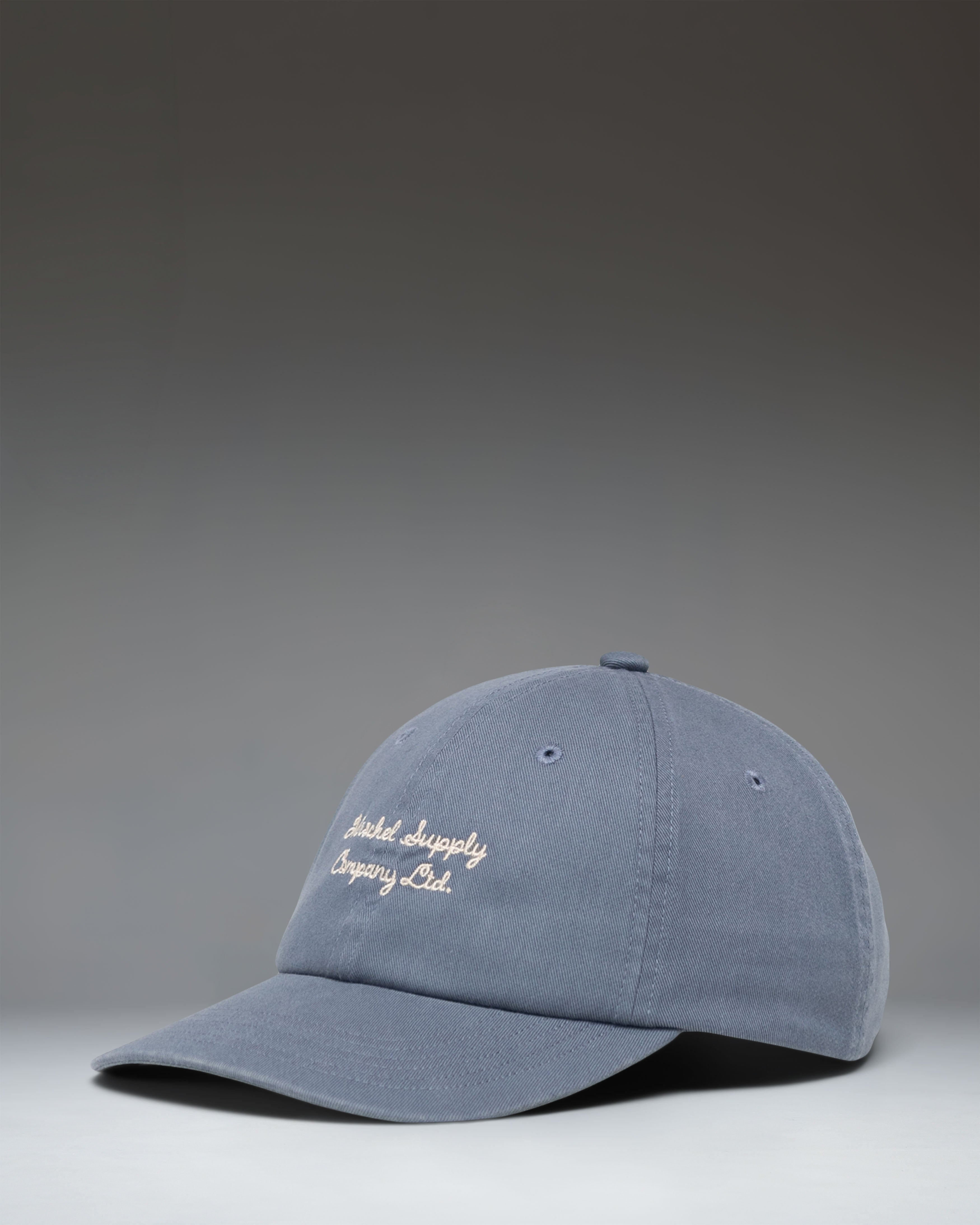 herschel-supply-sylas-vintage-cotton-cap-embroidered-cursive-script image 3