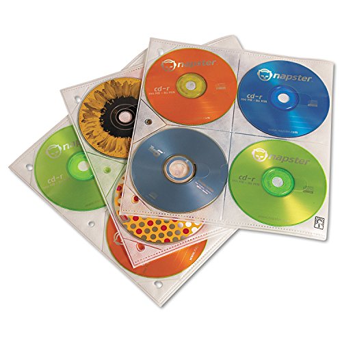 case-logic-cdp-200-200-disc-capacity-cd-prosleeve-pages-white image 3