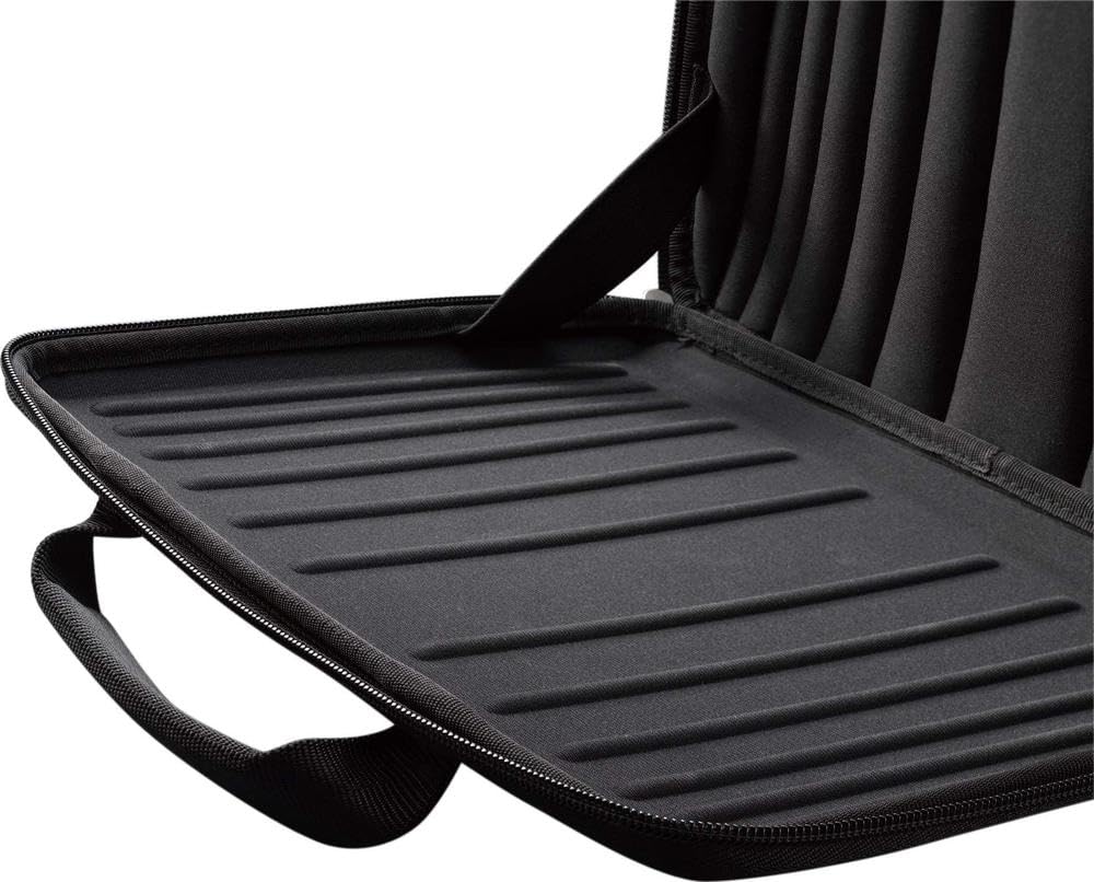 case-logic-qns-113-molded-eva-laptop-sleeve-for-13-3-laptops-black-with-airflow- image 6