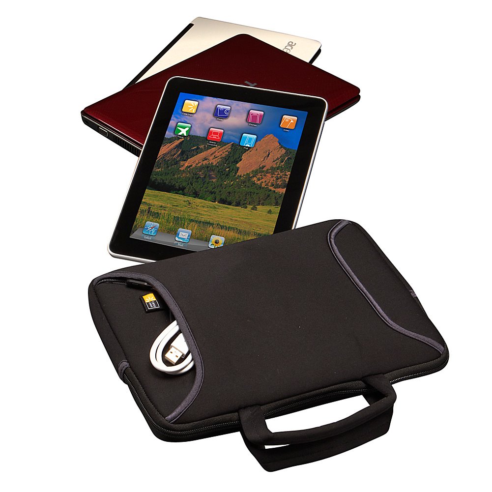 case-logic-lne010-10-laptop-dvd-player-attach-neoprene-sleeve-with-padded-handle image 3