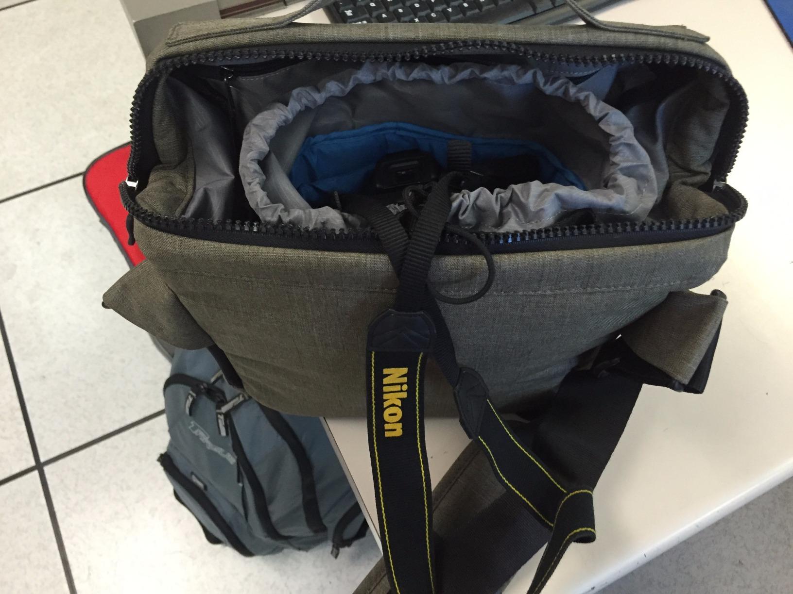 Good bag, but pod is a bit small