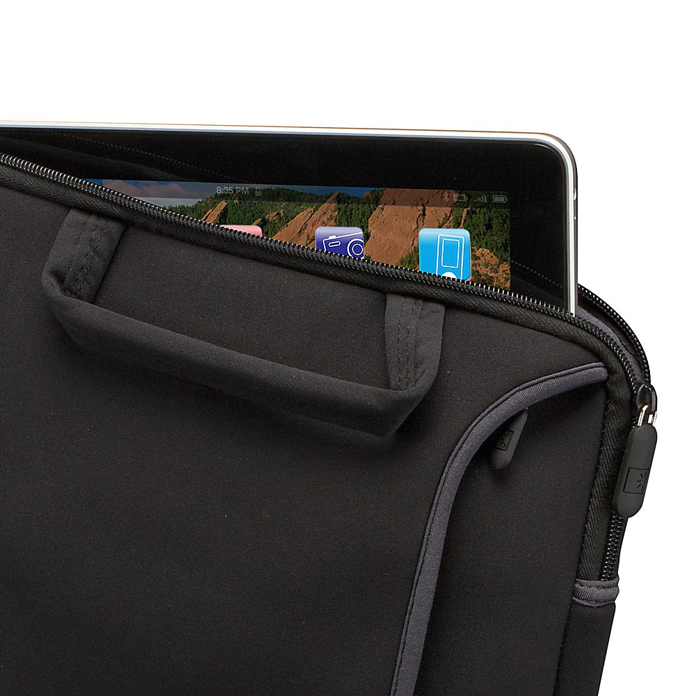 case-logic-lne010-10-laptop-dvd-player-attach-neoprene-sleeve-with-padded-handle image 2