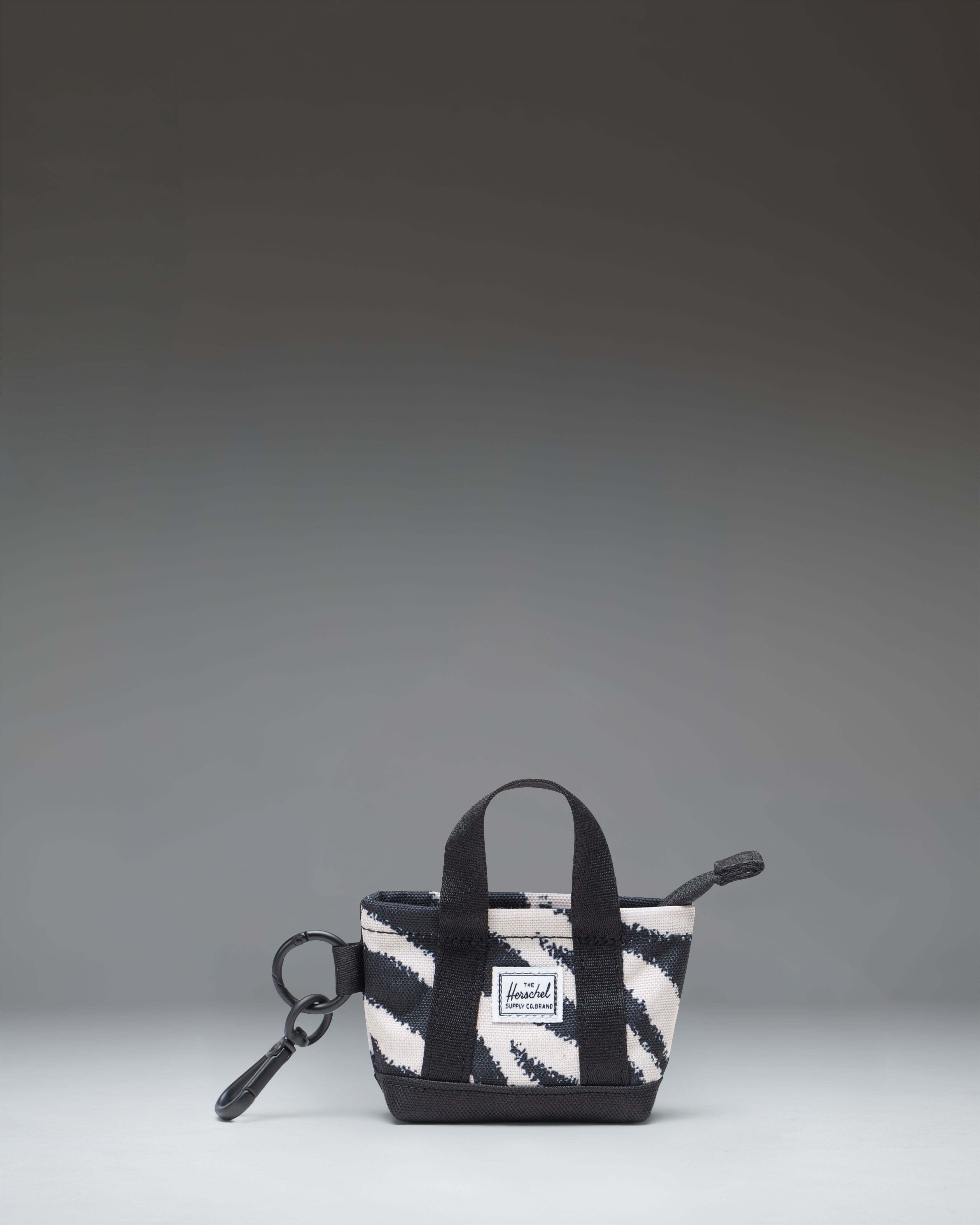 herschel-supply-heritage-tote-bag-charm-mini-tote-keychain image 2