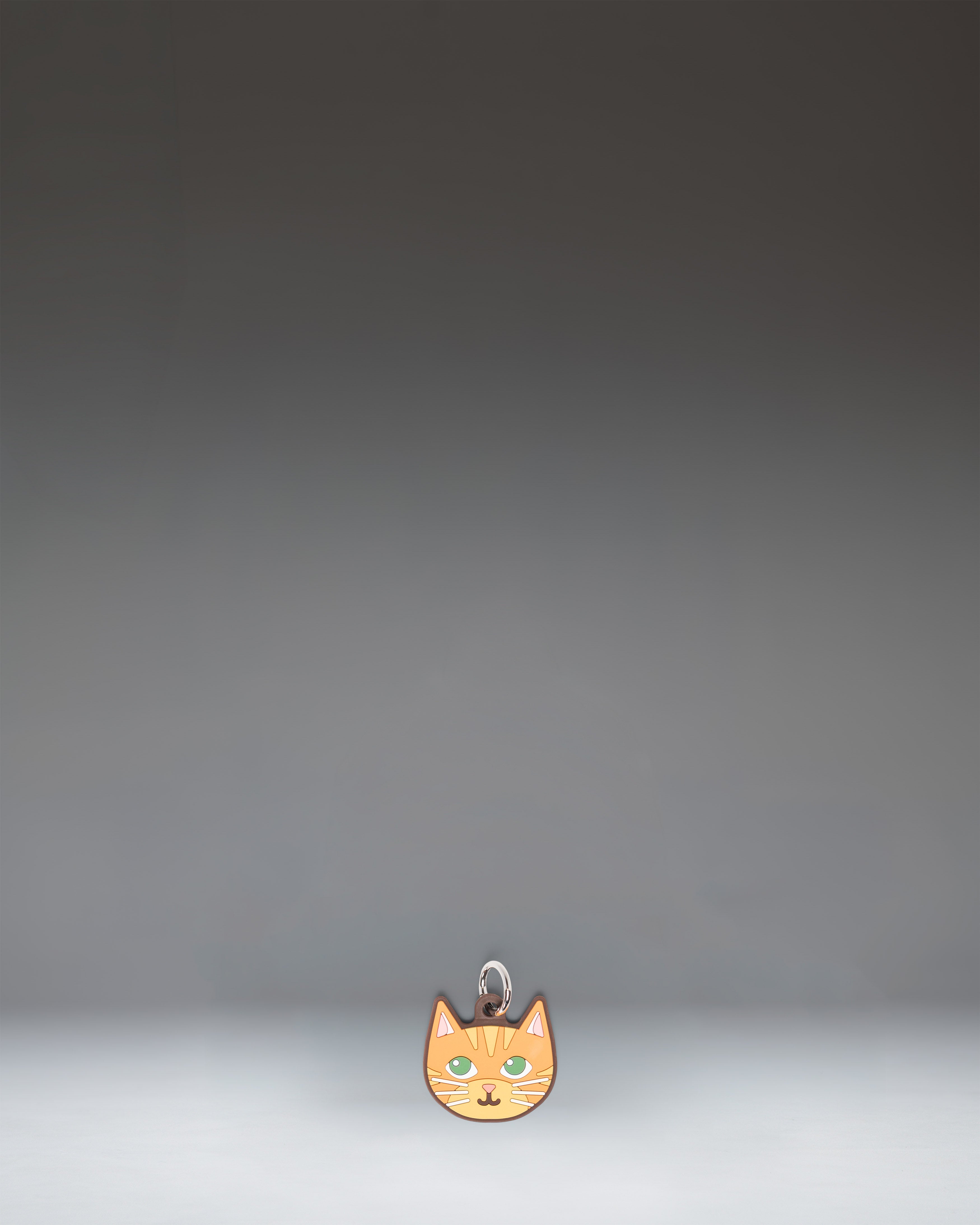 herschel-supply-cat-bag-charm-with-metal-keyring image 1