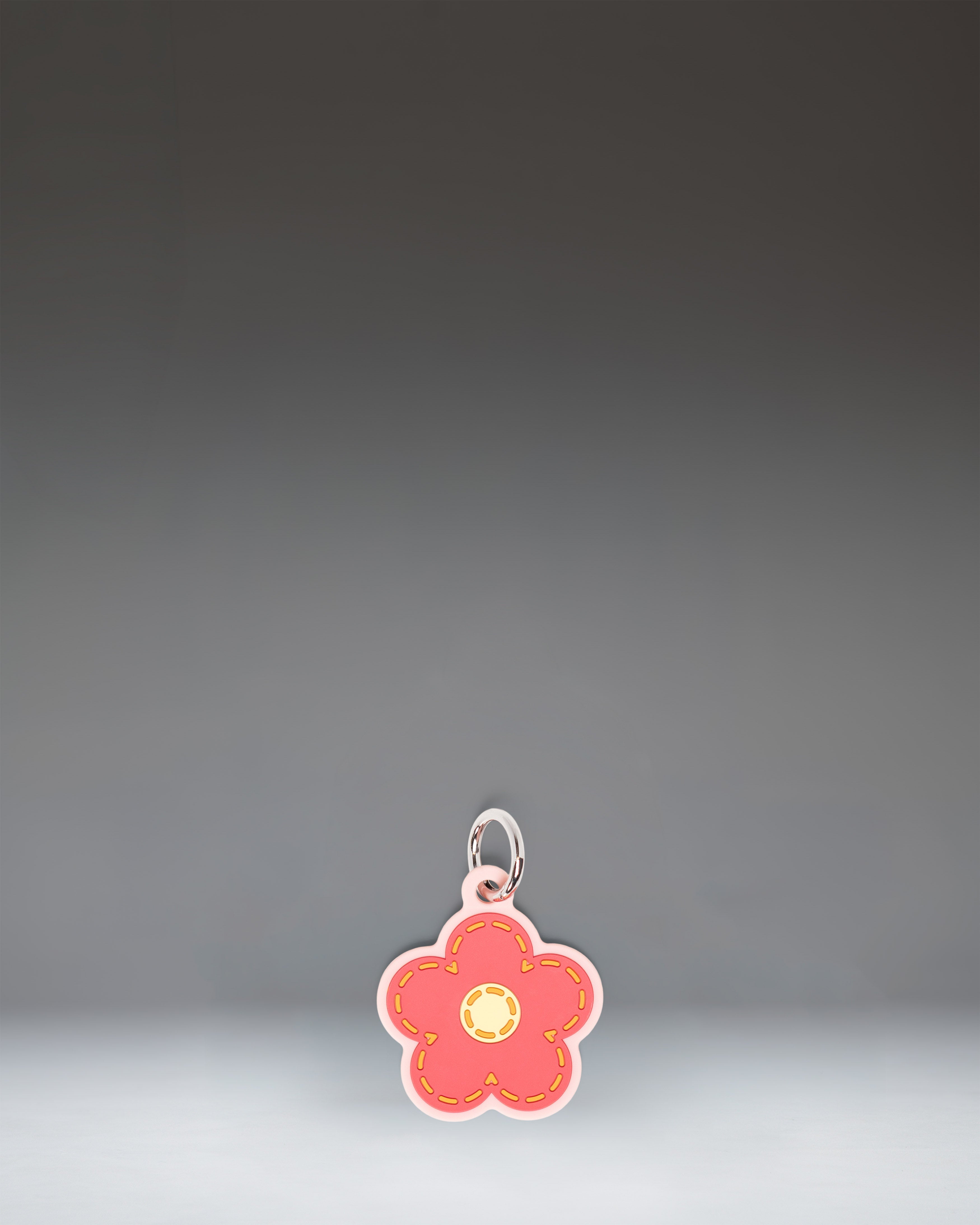 herschel-supply-daisy-bag-charm-with-metal-keyring image 1