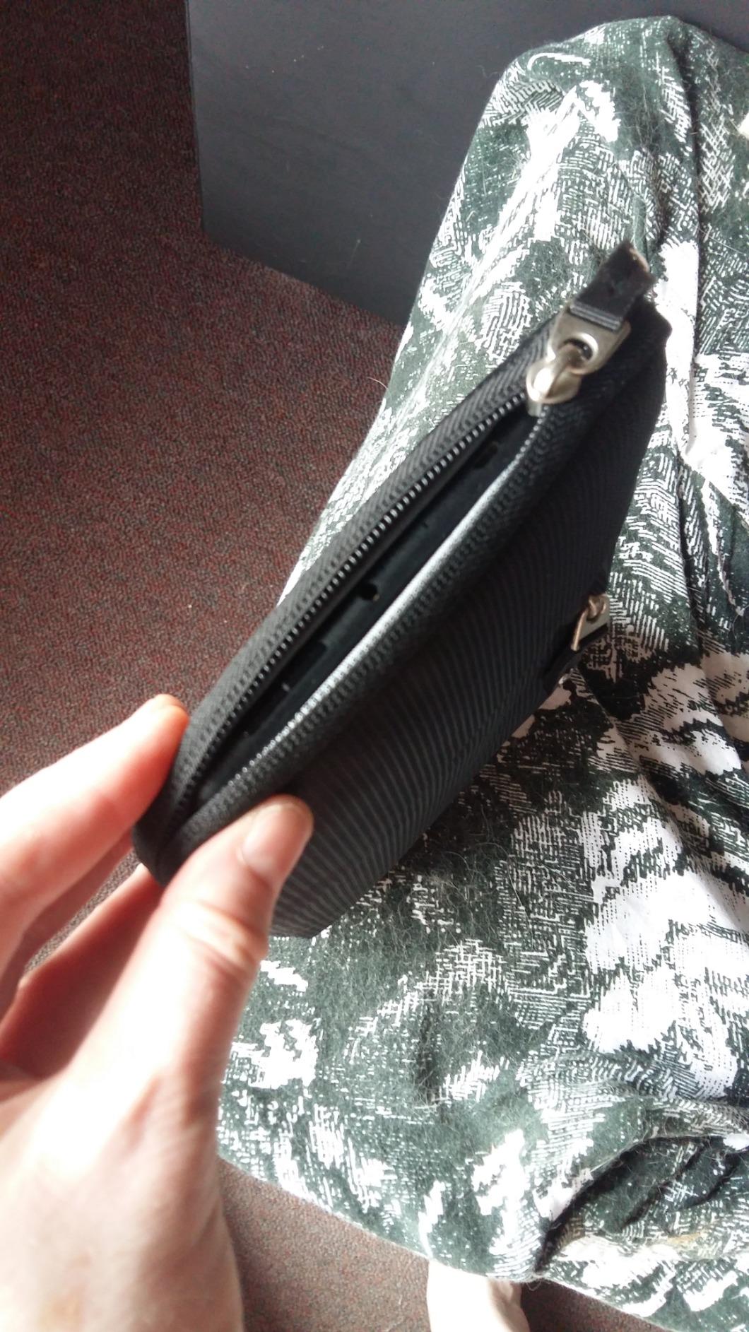 Good sleeve, but a bit snug with case