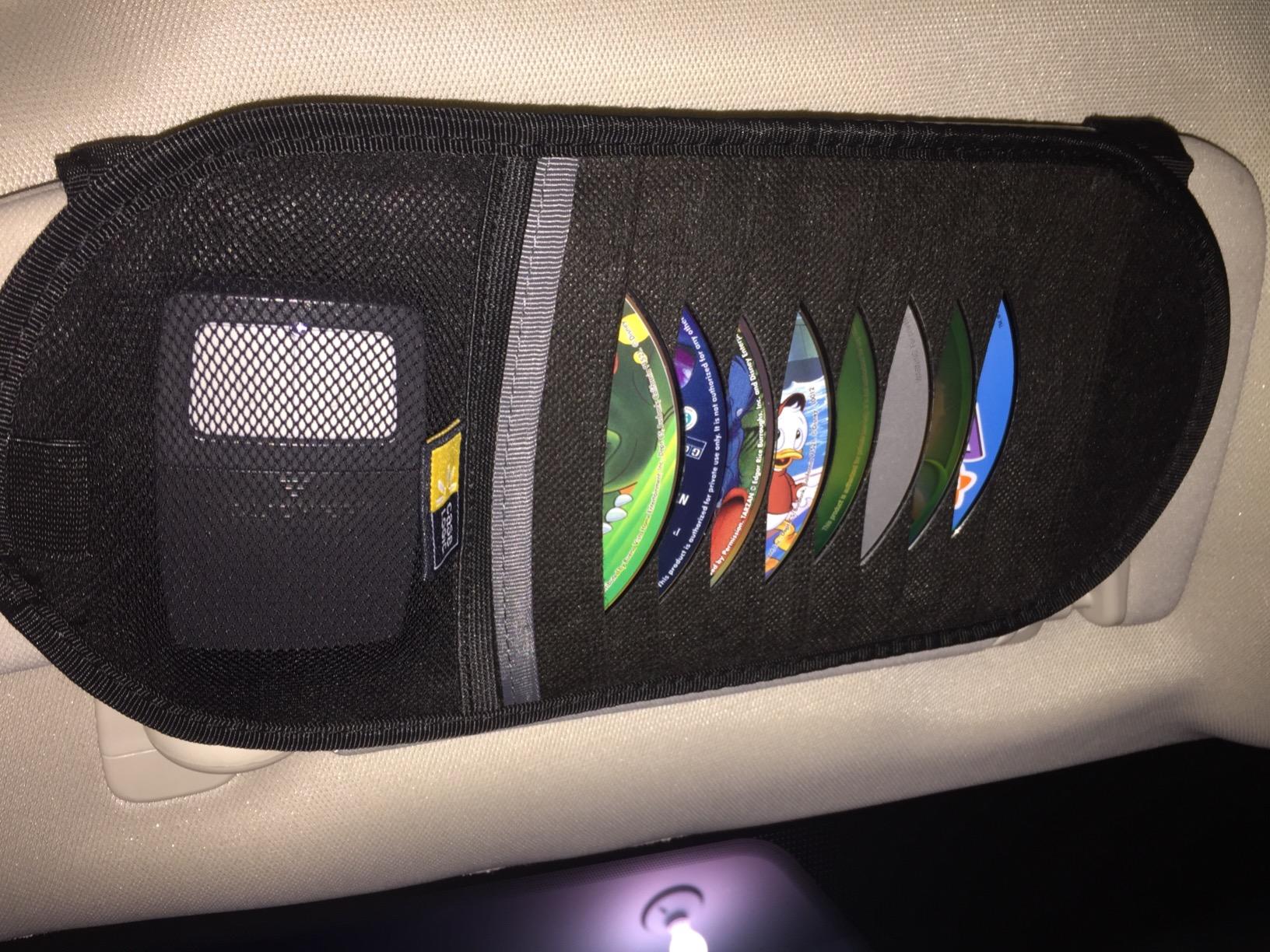 Good visor CD holder