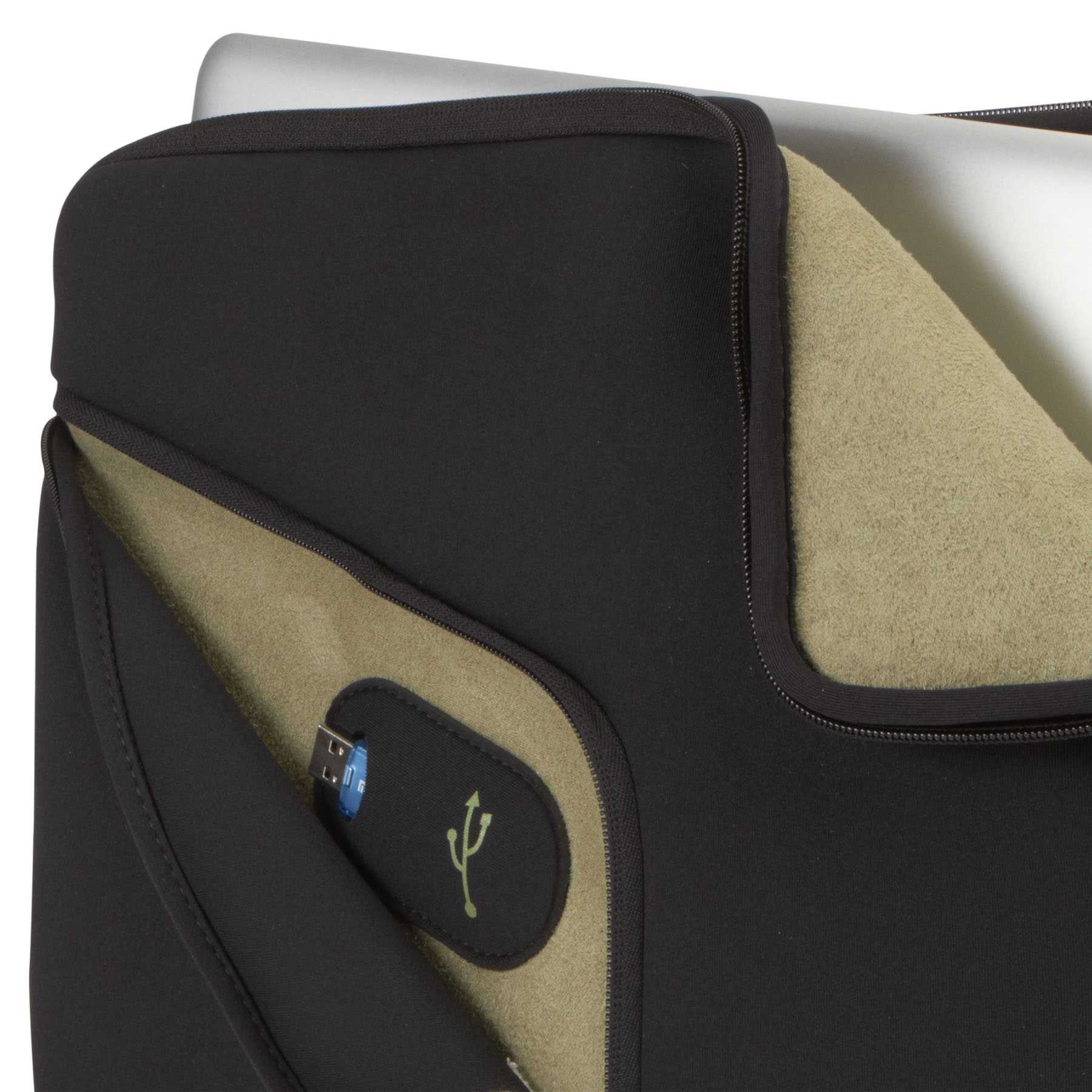 case-logic-pas-213-13-inch-macbook-neoprene-sleeve-black image 2