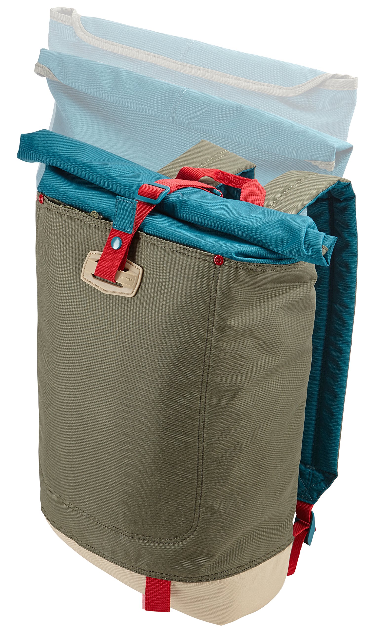 case-logic-lari114-14-rolltop-backpack-petrol-green image 7
