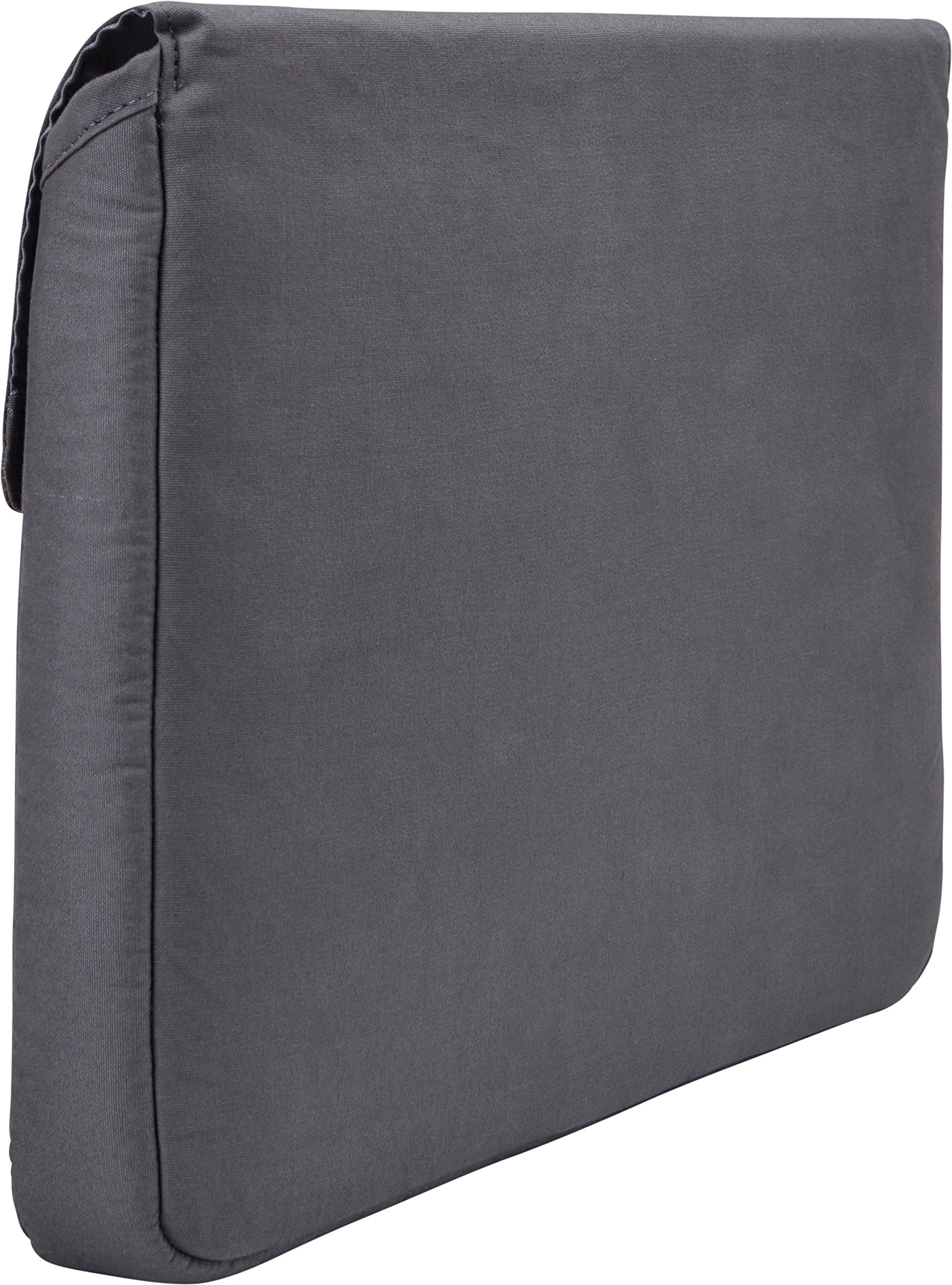 case-logic-lodo-13-laptop-sleeve-lods-113gra-canvas-sleeve-with-padded-compartme image 3