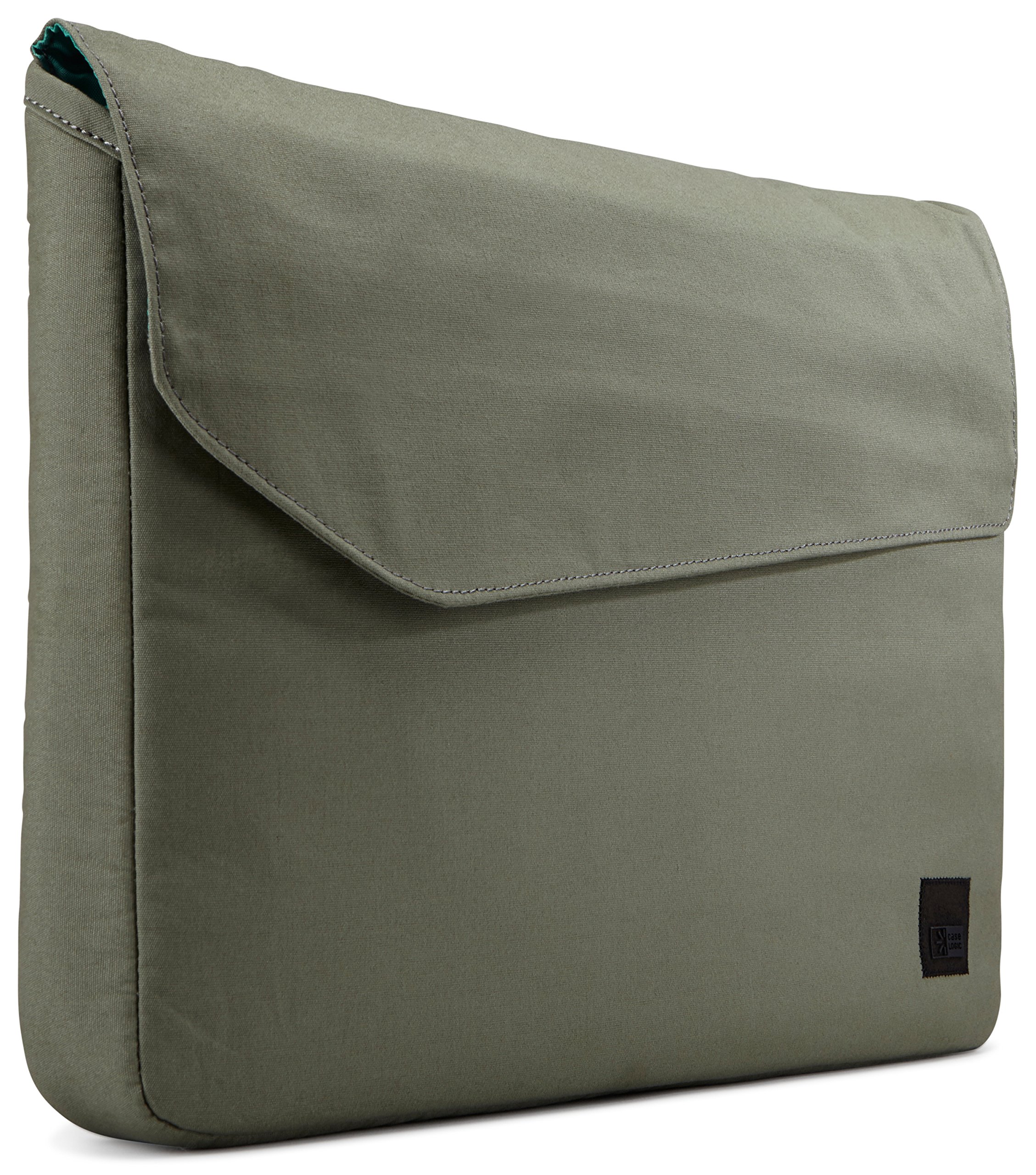 case-logic-lodo-13-laptop-sleeve-lods-113gra-canvas-sleeve-with-padded-compartme image 6