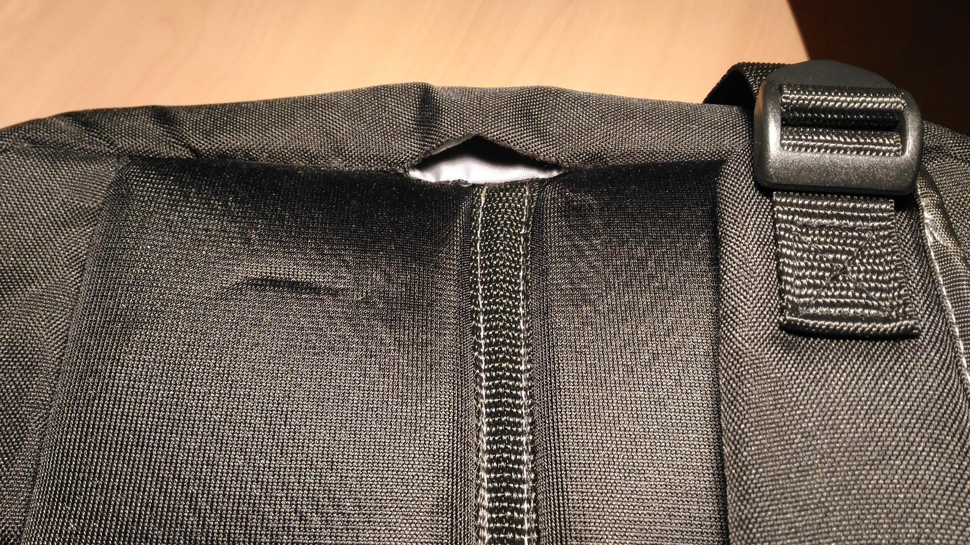 Not enough padding