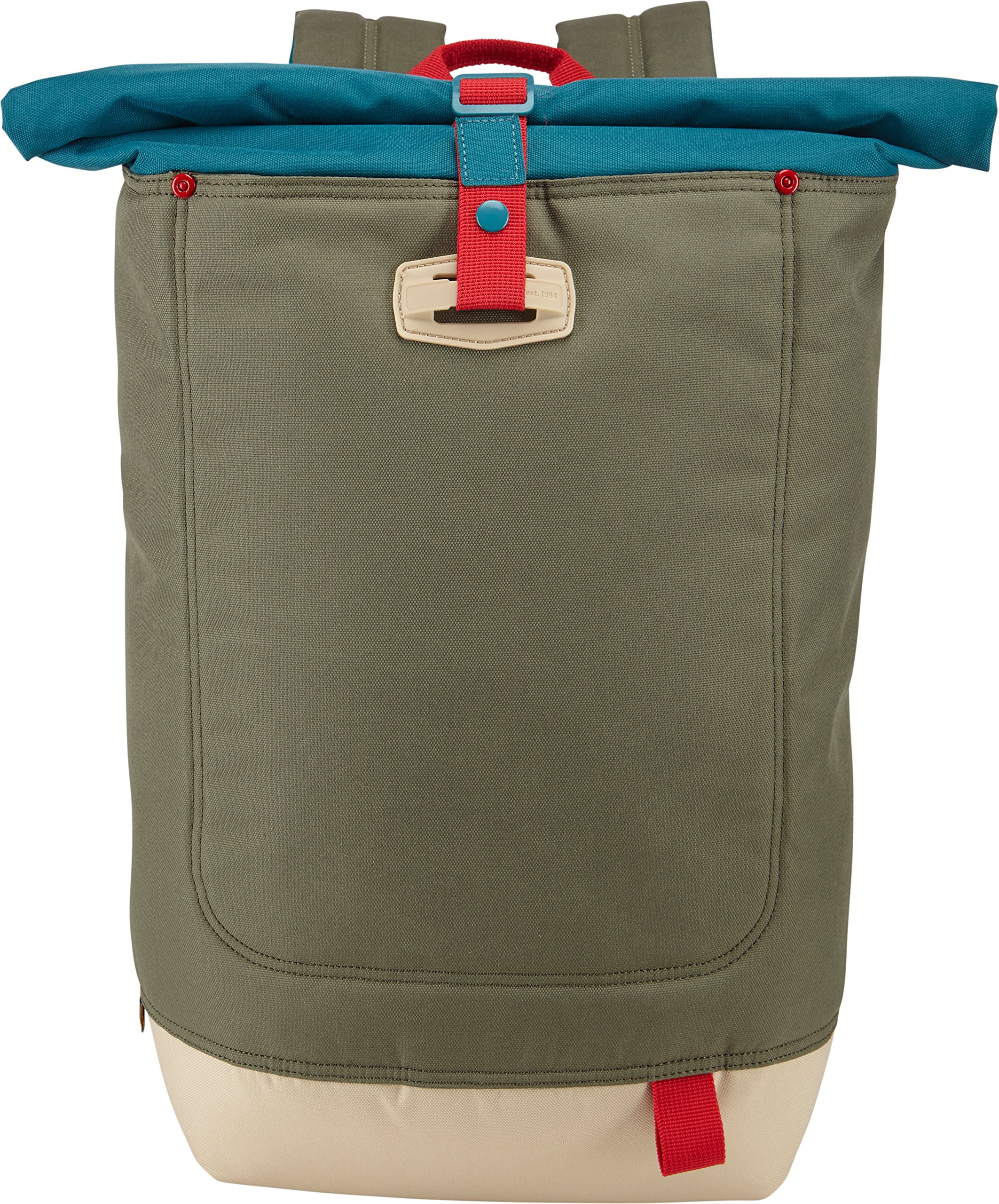 case-logic-lari114-14-rolltop-backpack-petrol-green image 2