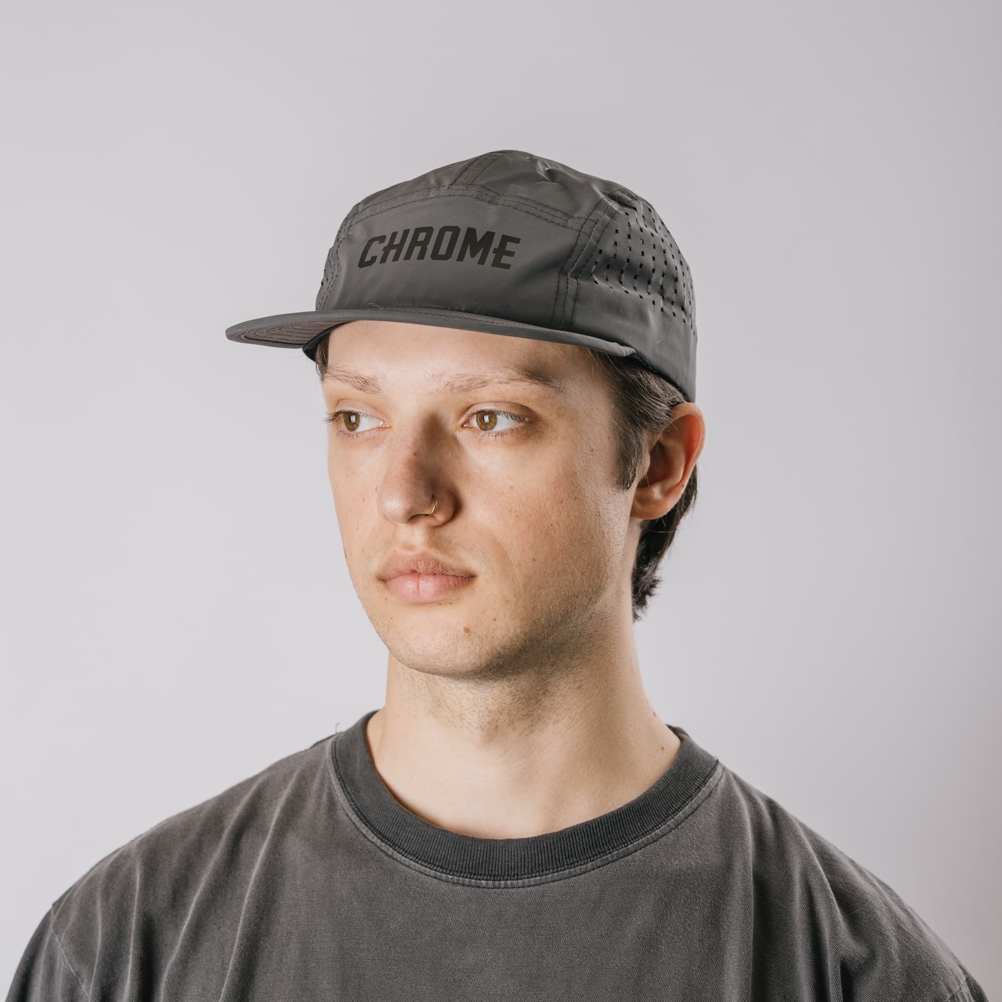 chrome-industries-five-panel-hat-lightweight-reflective-cap image 4