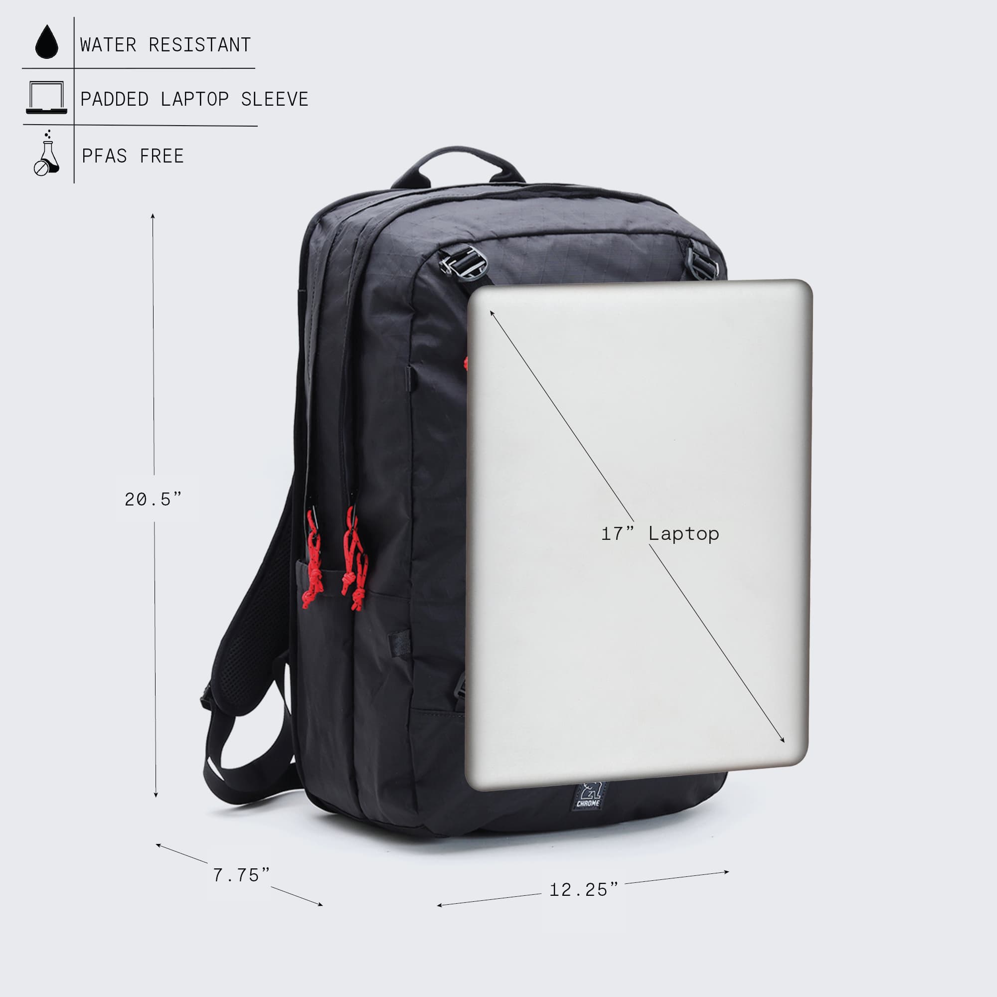 chrome-industries-cohesive-2-0-38l-pack-travel-commuter-backpack-with-17-laptop- image 7