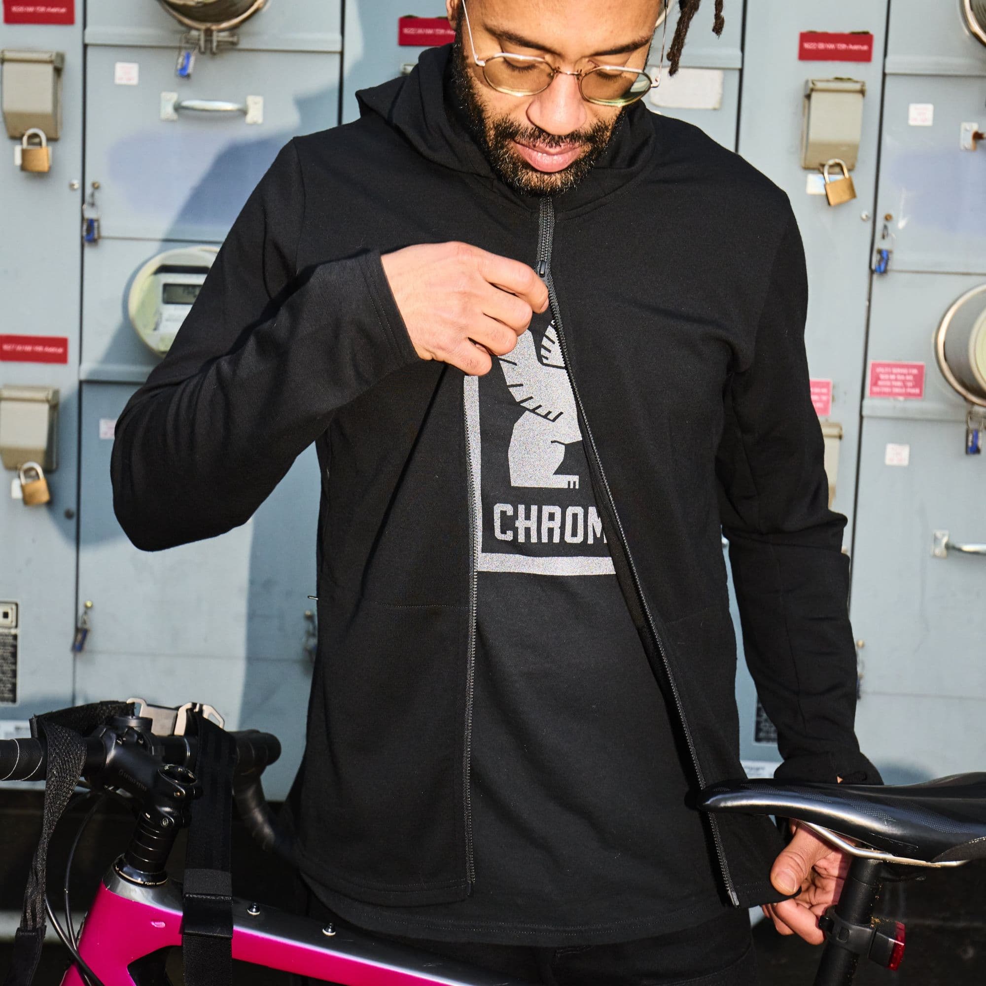chrome-industries-men-s-merino-cobra-3-0-hoodie image 1
