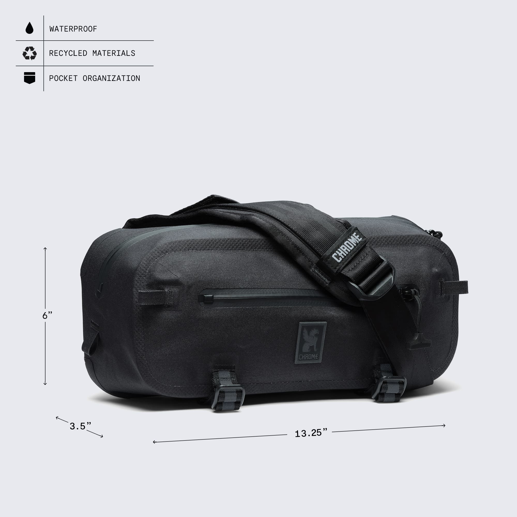 chrome-industries-mini-kadet-wp-waterproof-sling-5l-work-commute image 6
